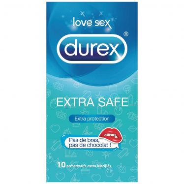 Preservativo Durex Extra Safe x10
