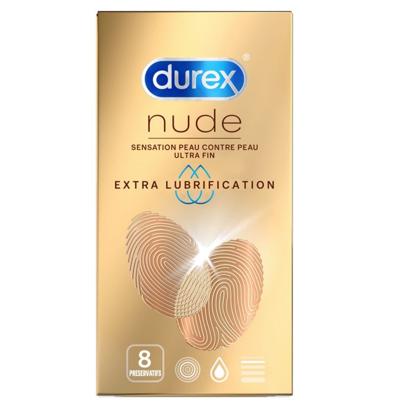 madre pasajero Edredón Preservativo Durex Nude Sin Látex poliisopreno