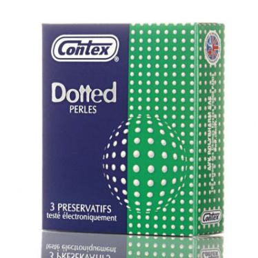 Preservativos Contex Dotted x3