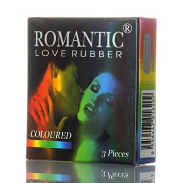 Preservativos Romantic Coloured x3