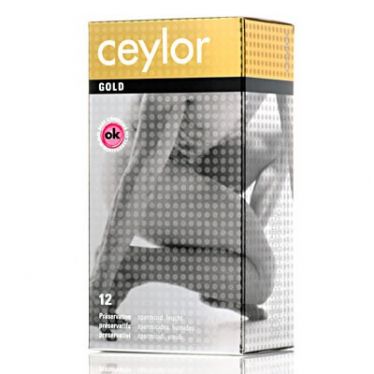 Preservativos Ceylor Gold x12