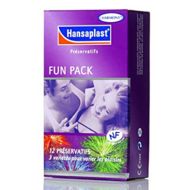 Preservativos Hansaplast Fun Pack x12