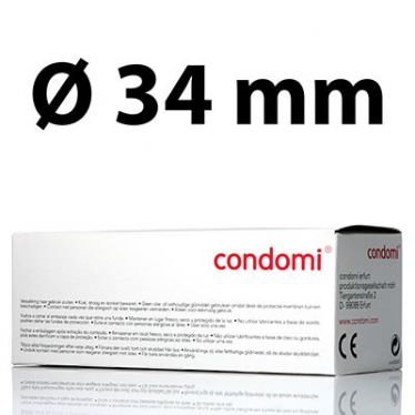 Fundas medicinales de protección Condomi 34 mm x150