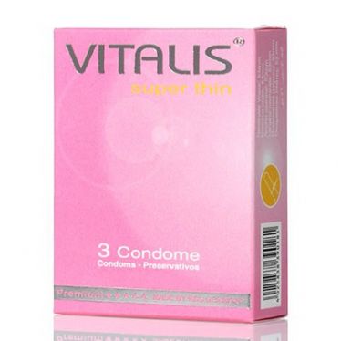 Preservativos Vitalis Super Thin x3