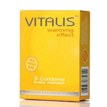 Preservativos Vitalis Warming Effect x3