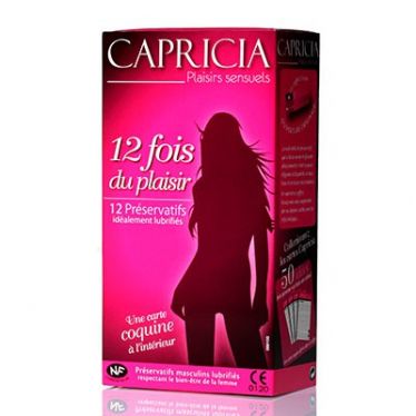 Préservativo Capricia 12 fois du plaisir x12